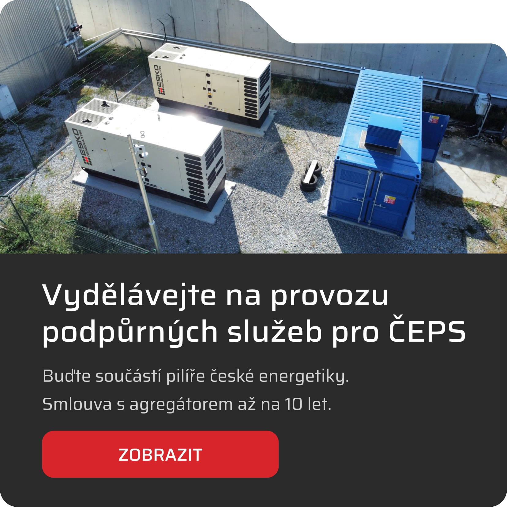 Vydělávejte na provozu podpůrných služeb pro ČEPS