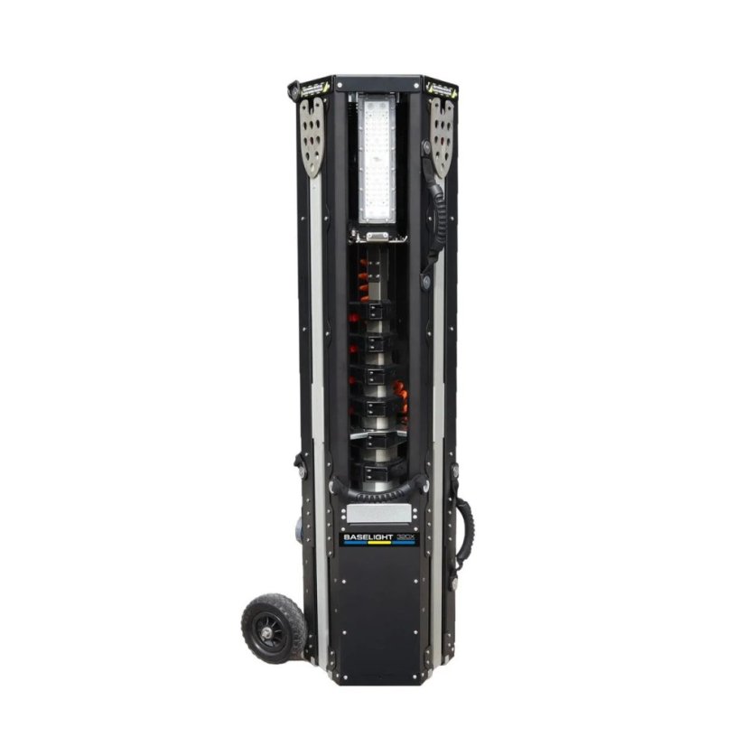 Mobilní světelná věž Baselight 320X - 45000 lumenů, 33 kg, manuální ovládání stěžně